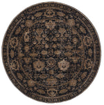 Breukelen Canarsie Gold Round Rug - Rug - Rugs a Million