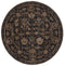 Breukelen Canarsie Gold Round Rug - Rug - Rugs a Million