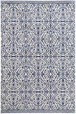 Delicate Blue White Transitional Rug - Area Rug - Rugs a Million