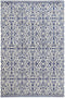 Delicate Blue White Transitional Rug - Area Rug - Rugs a Million