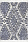 Mason Navy Blue Geometric Rug - Rugs - Rugs a Million