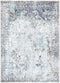 Mercury Adrianita Ivory & Blue Transitional Rug - Area Rug - Rugs a Million