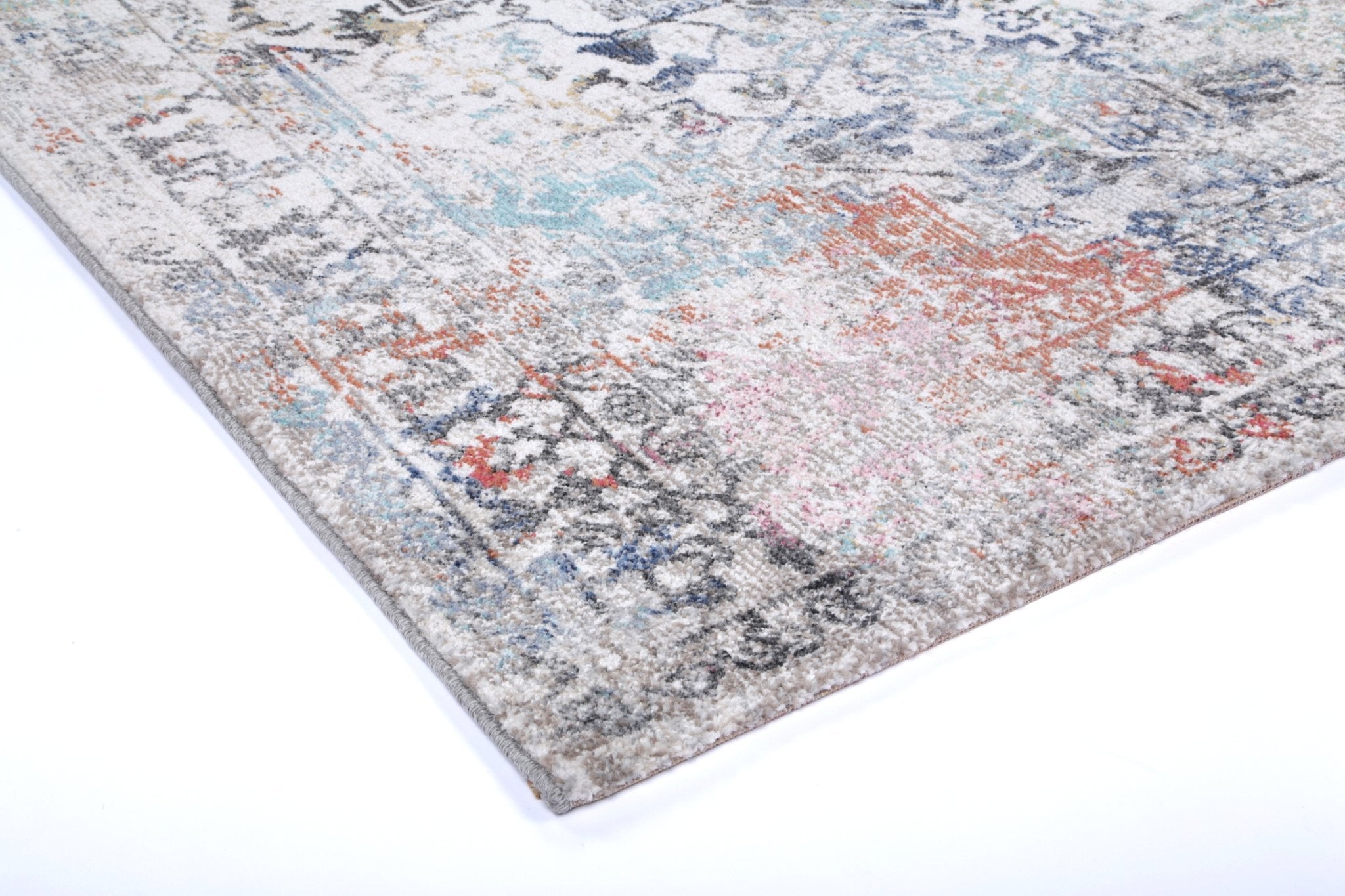 Mercury Maria Grey & Multi Transitional Rug - Area Rug - Rugs a Million