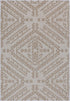 Port Villa Kilifa Beige Tribal Flatweave Rug - Rug - Rugs a Million