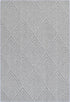 Port Villa Kini Grey Geometric Flatweave Rug - Rug - Rugs a Million