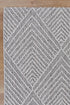 Port Villa Menapi Ash Geometric Flatweave Rug - Rug - Rugs a Million