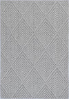 Port Villa Menapi Ash Geometric Flatweave Rug - Rug - Rugs a Million