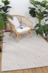 Port Villa Wickham Beige Geometric Flatweave Rug - Rug - Rugs a Million