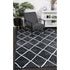 Windjana Diamond Charcoal Rug - Rugs - Rugs a Million